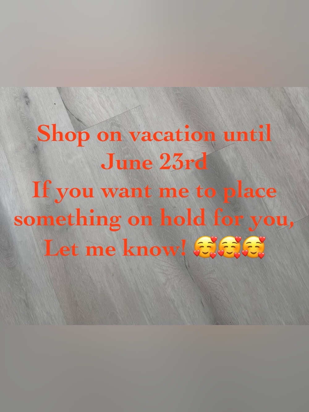 Let me know!